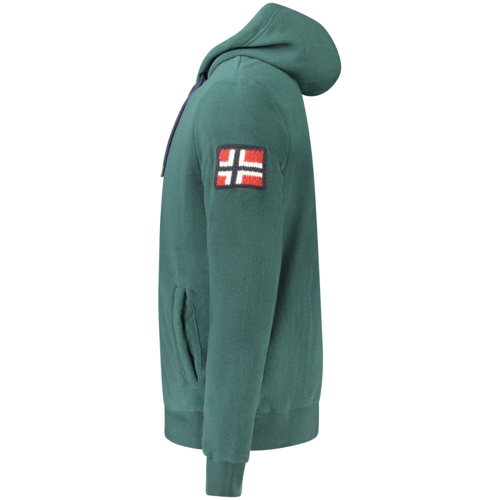Green Polyester Men Sweater Norway 1963