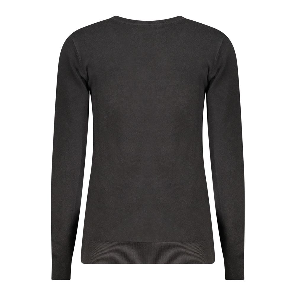 Black Viscose Women Sweater Guess Jeans