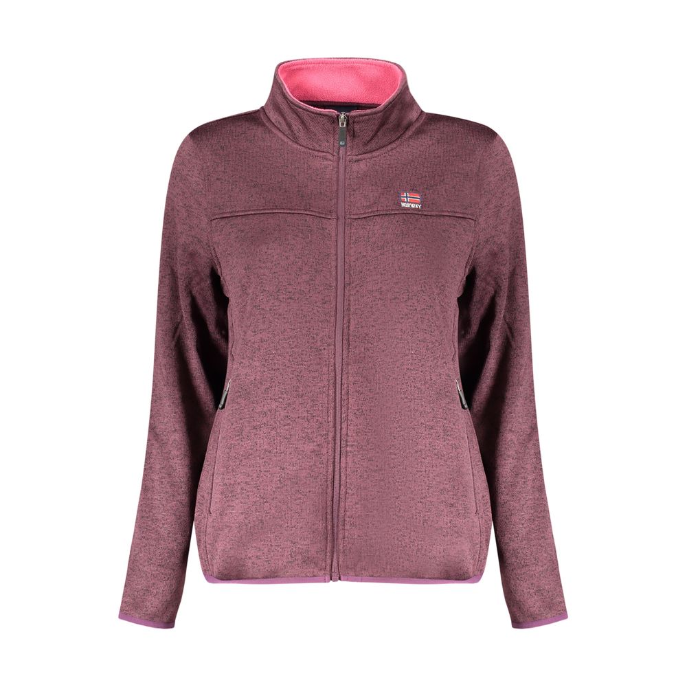 Purple Polyester Sweatshirt Norway 1963