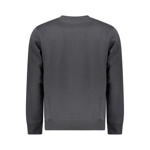 Black Cotton Men Sweater Norway 1963