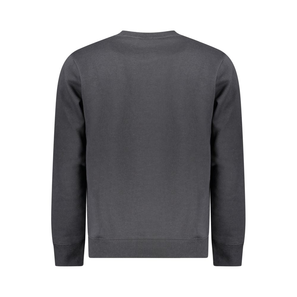 Black Cotton Men Sweater Norway 1963