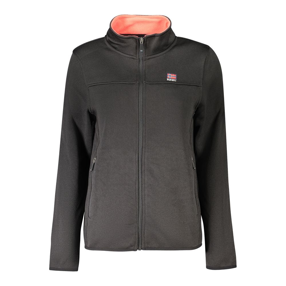 Black Polyester Women Sweater Norway 1963