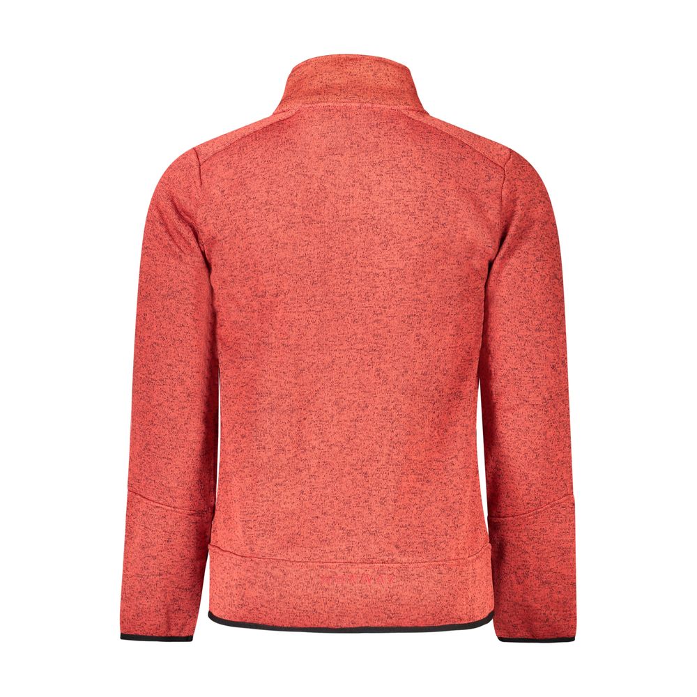 Red Polyester Men Sweater Norway 1963