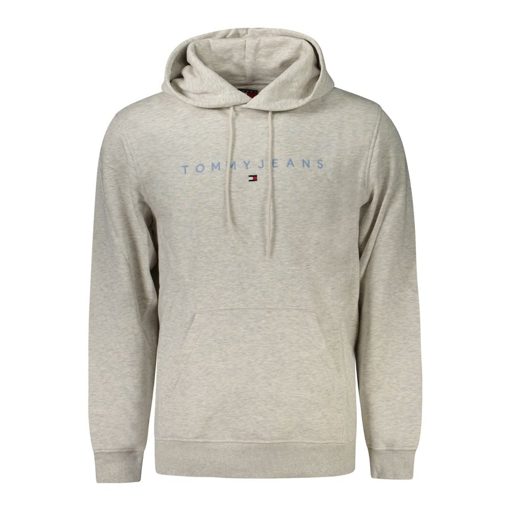 Gray Cotton Men Sweater Tommy Hilfiger