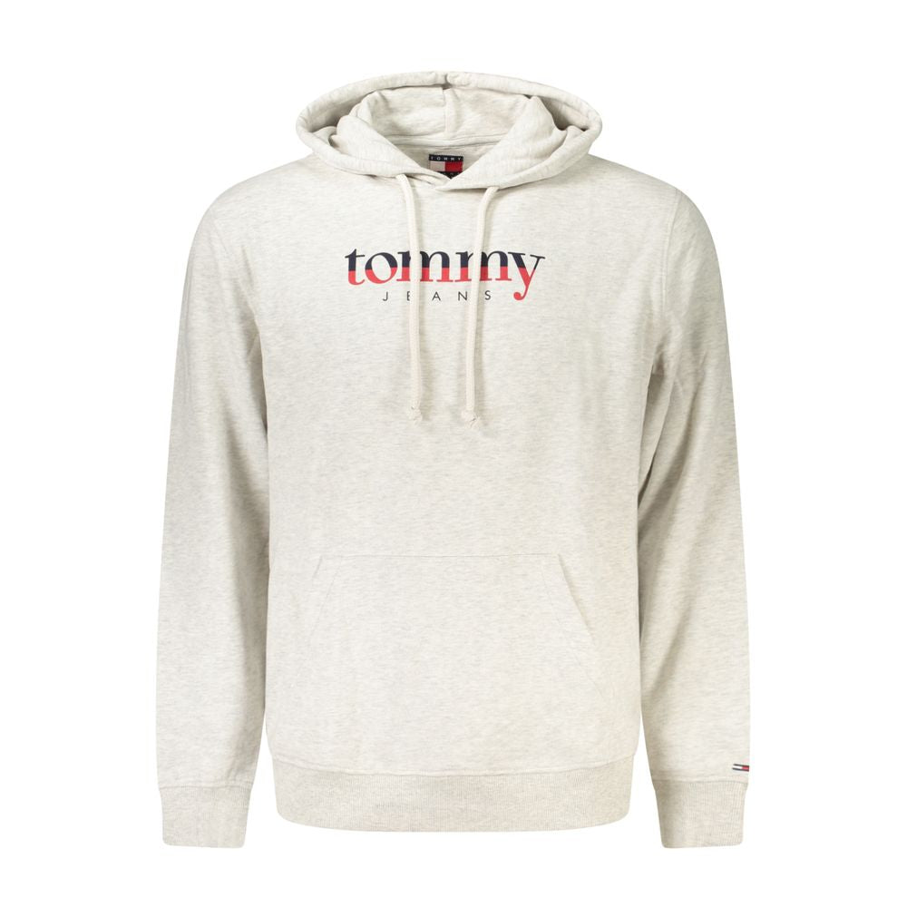 Gray Cotton Men Sweater Tommy Hilfiger