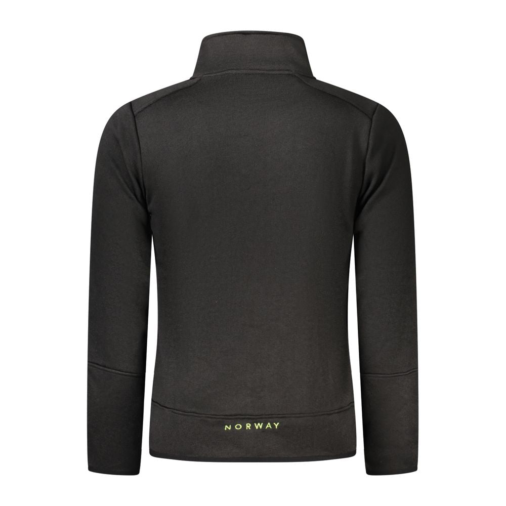 Black Polyester Men Sweater Norway 1963