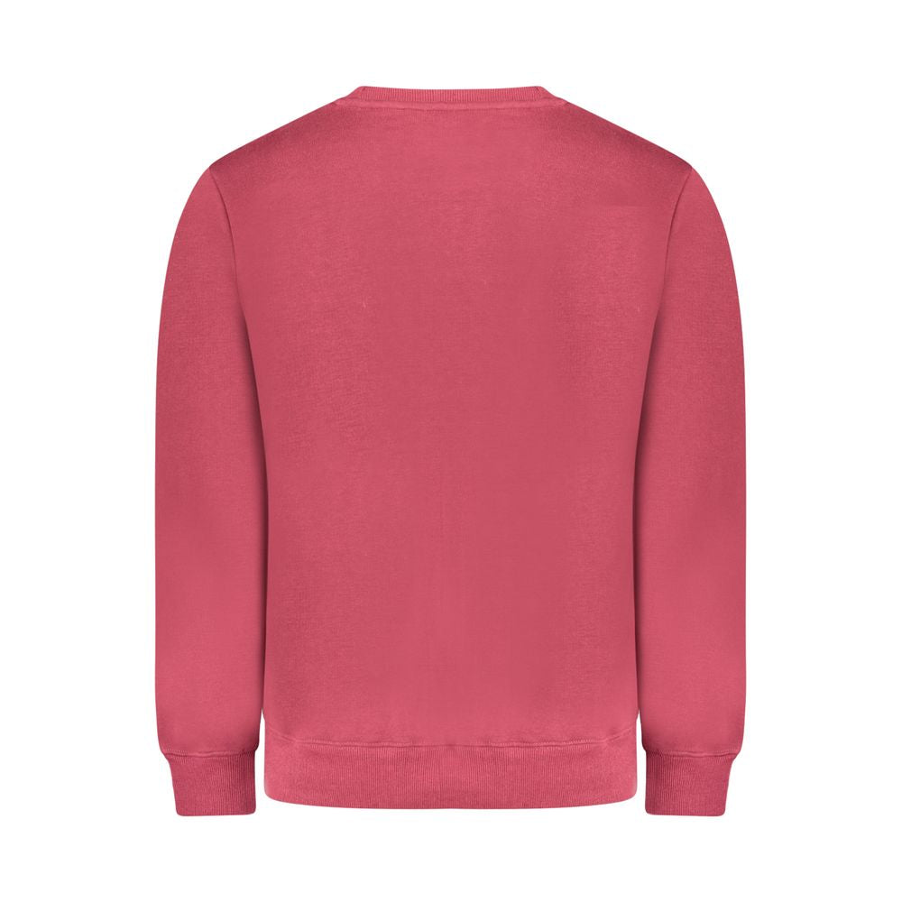 Red Cotton Men Sweater Norway 1963