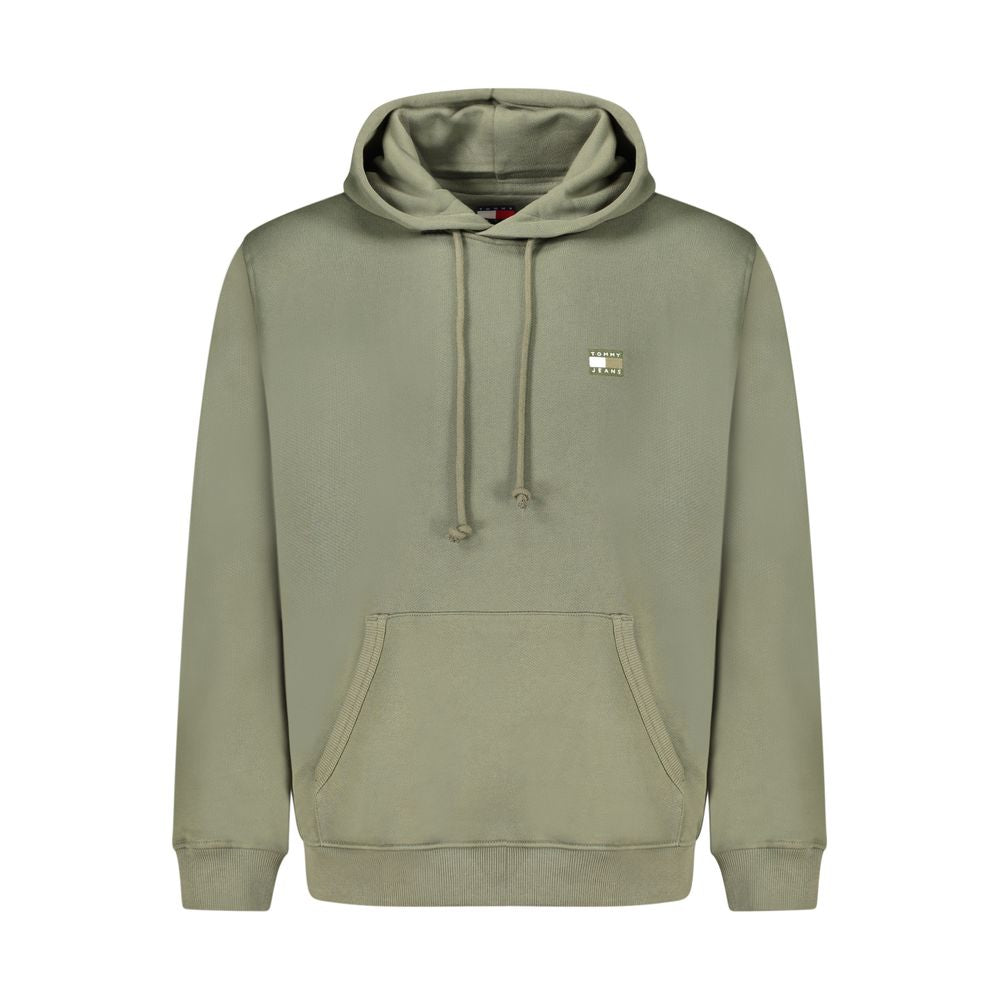 Green Cotton Men Sweater Tommy Hilfiger