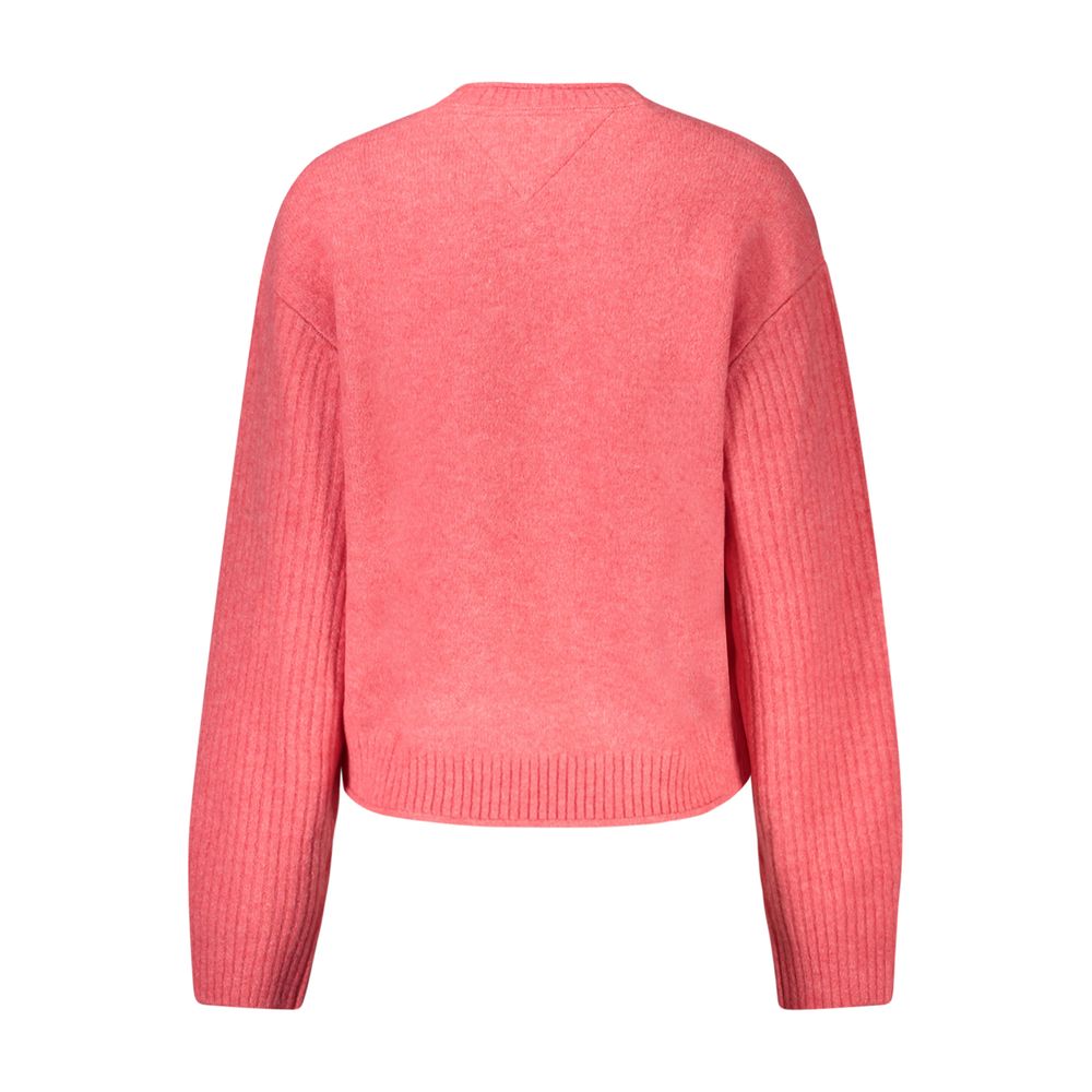 Pink Wool Women Sweater Tommy Hilfiger