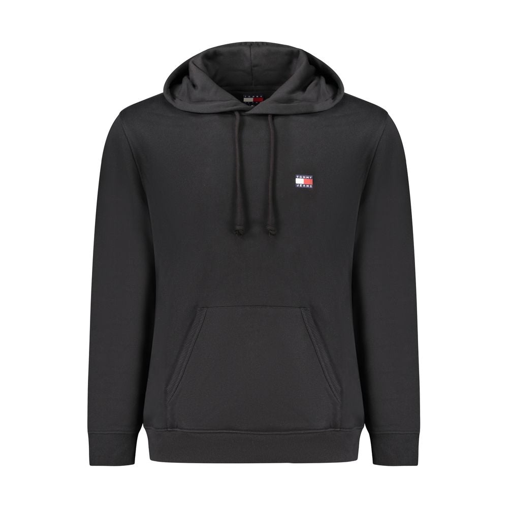 Black Cotton Men Sweater Tommy Hilfiger