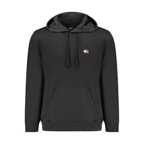 Black Cotton Men Sweater Tommy Hilfiger