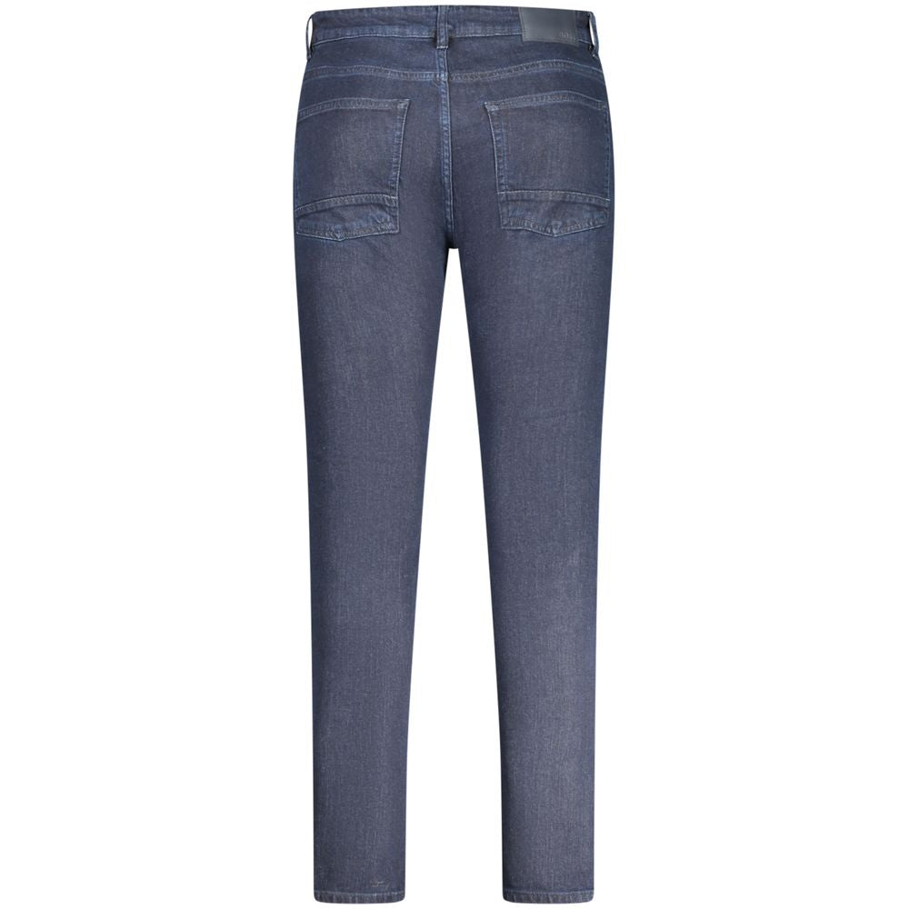 Blue Cotton Men Jeans Hugo Boss
