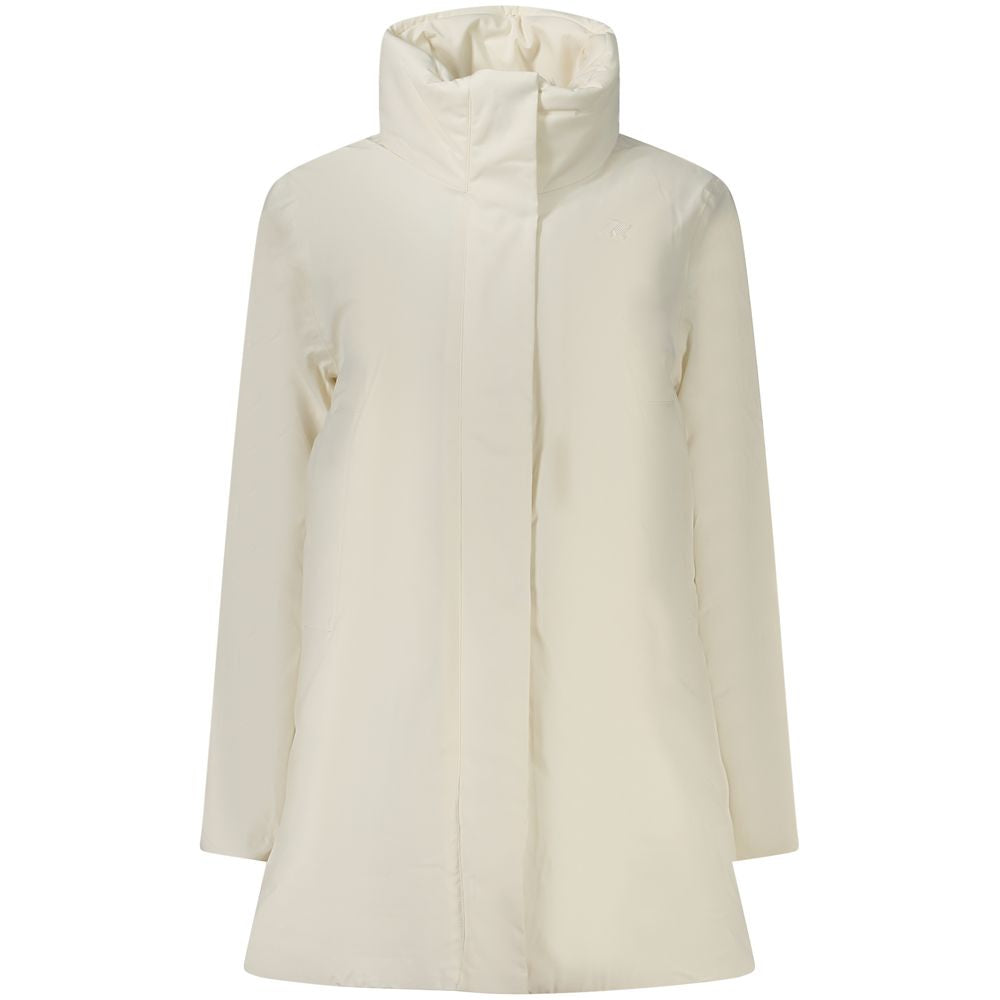 White Nylon Jackets & Coat K-WAY S