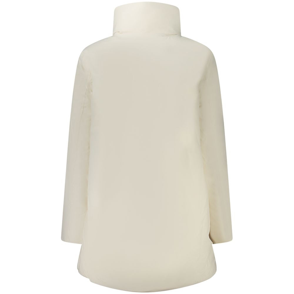White Nylon Jackets & Coat K-WAY