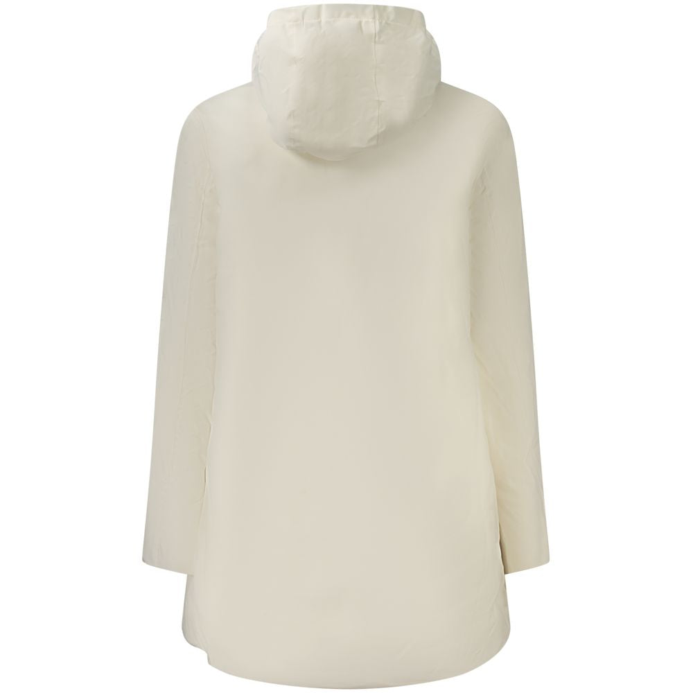 White Nylon Jackets & Coat K-WAY