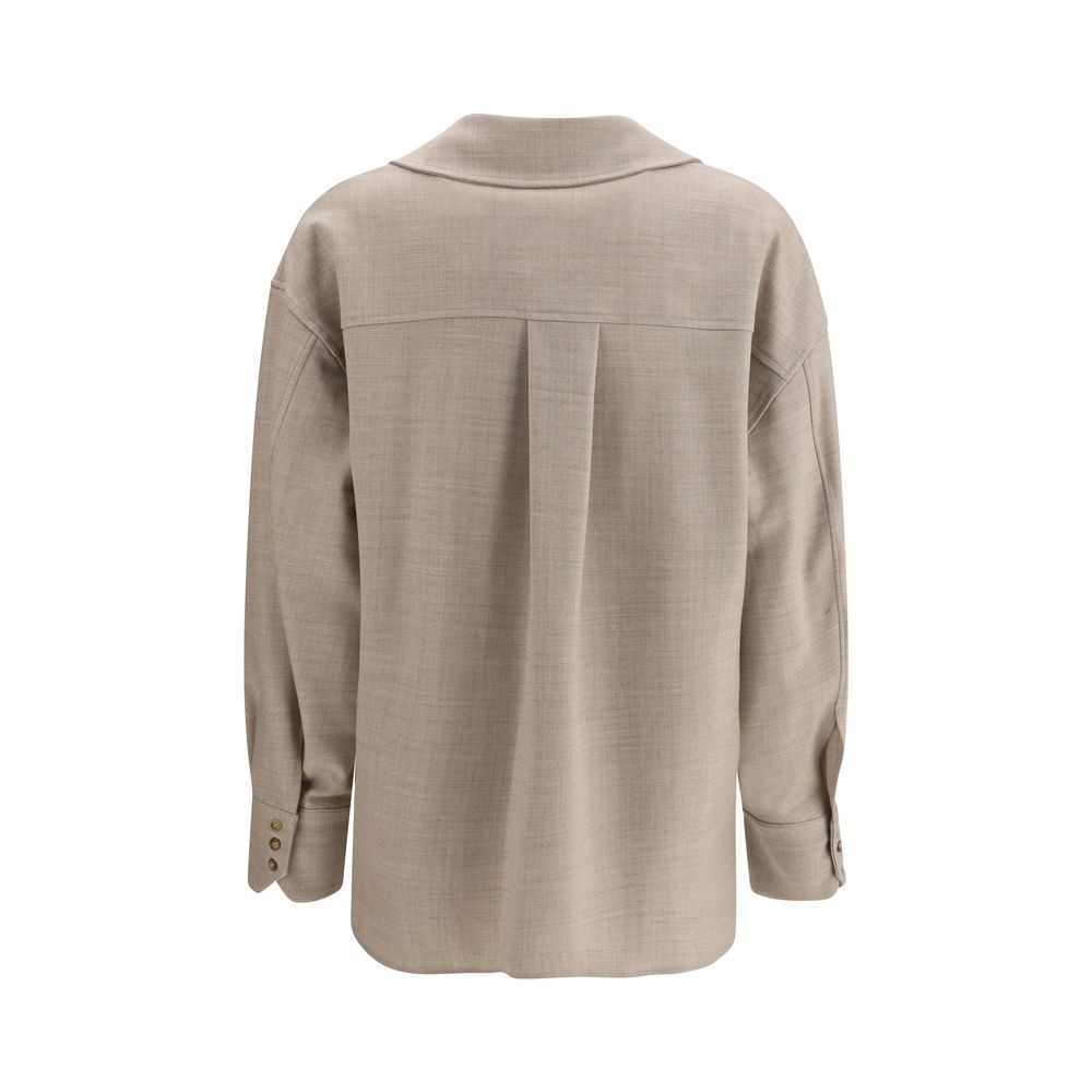 Wool Shirt True Royal