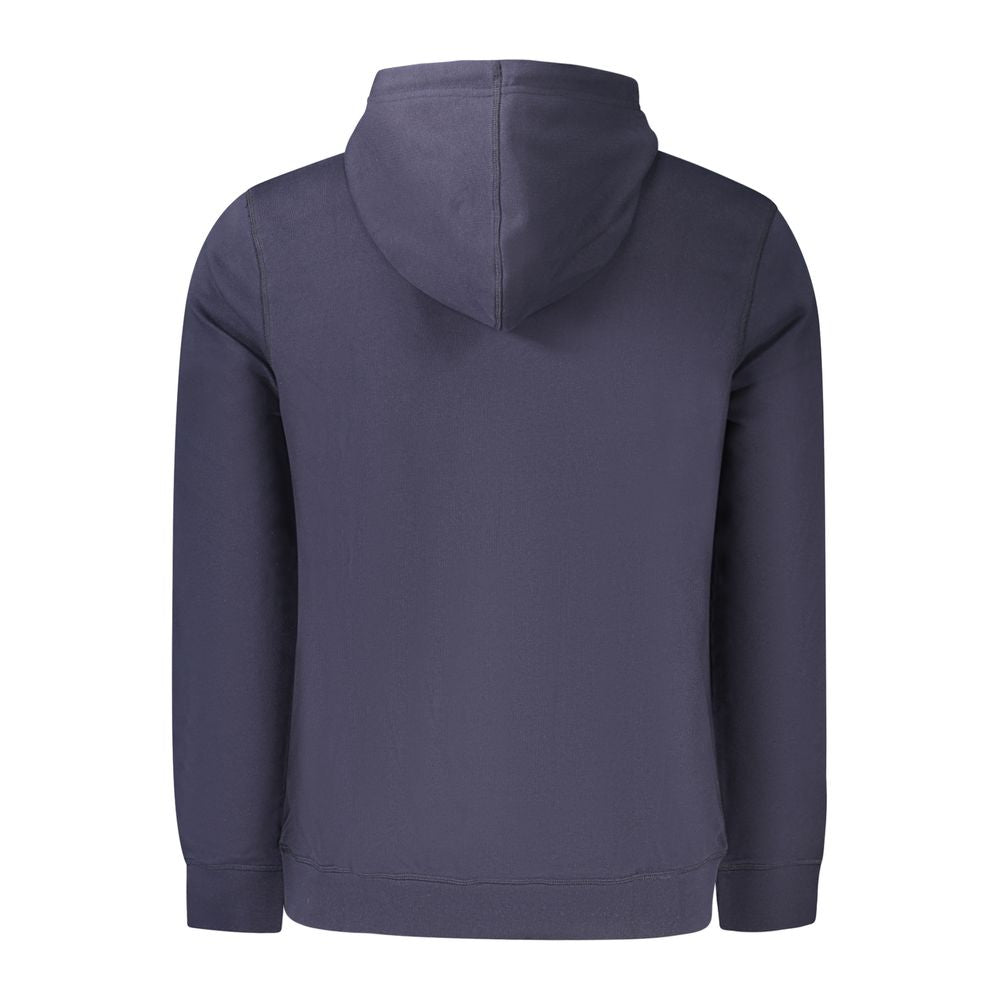 Blue Cotton Men Sweater Hugo Boss