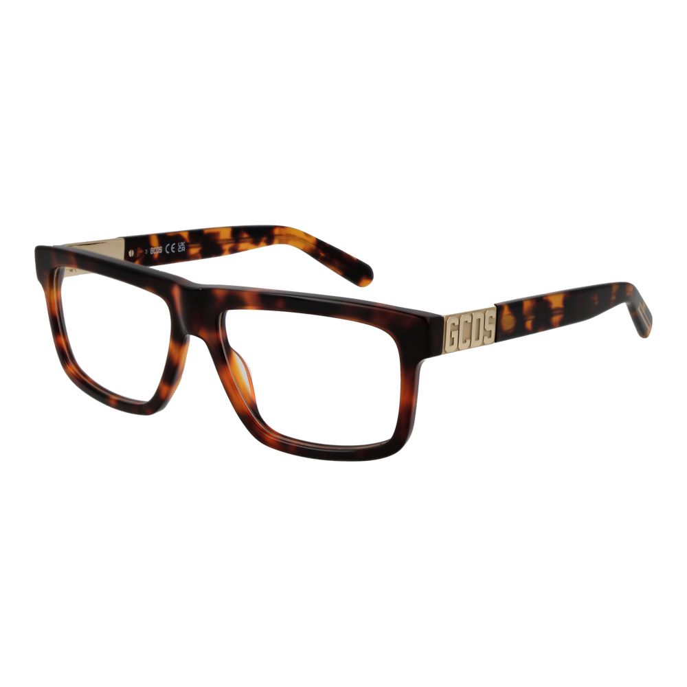 Brown Unisex Glasses Frame GCDS