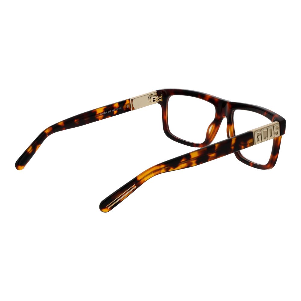 Brown Unisex Glasses Frame GCDS