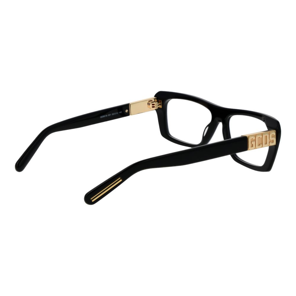 Black Unisex Glasses Frame GCDS