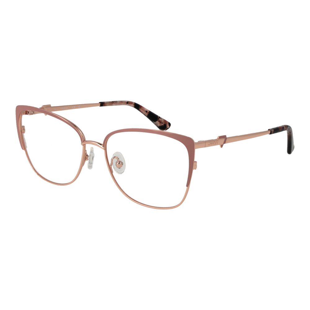 Pink Women Glasses Frame Guess