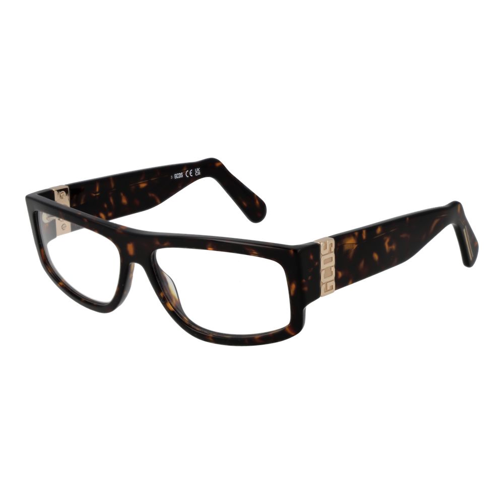 Brown Unisex Glasses Frame GCDS