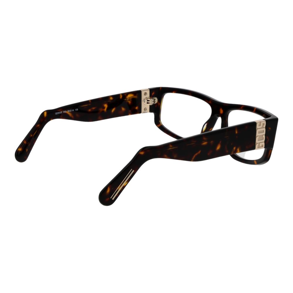 Brown Unisex Glasses Frame GCDS