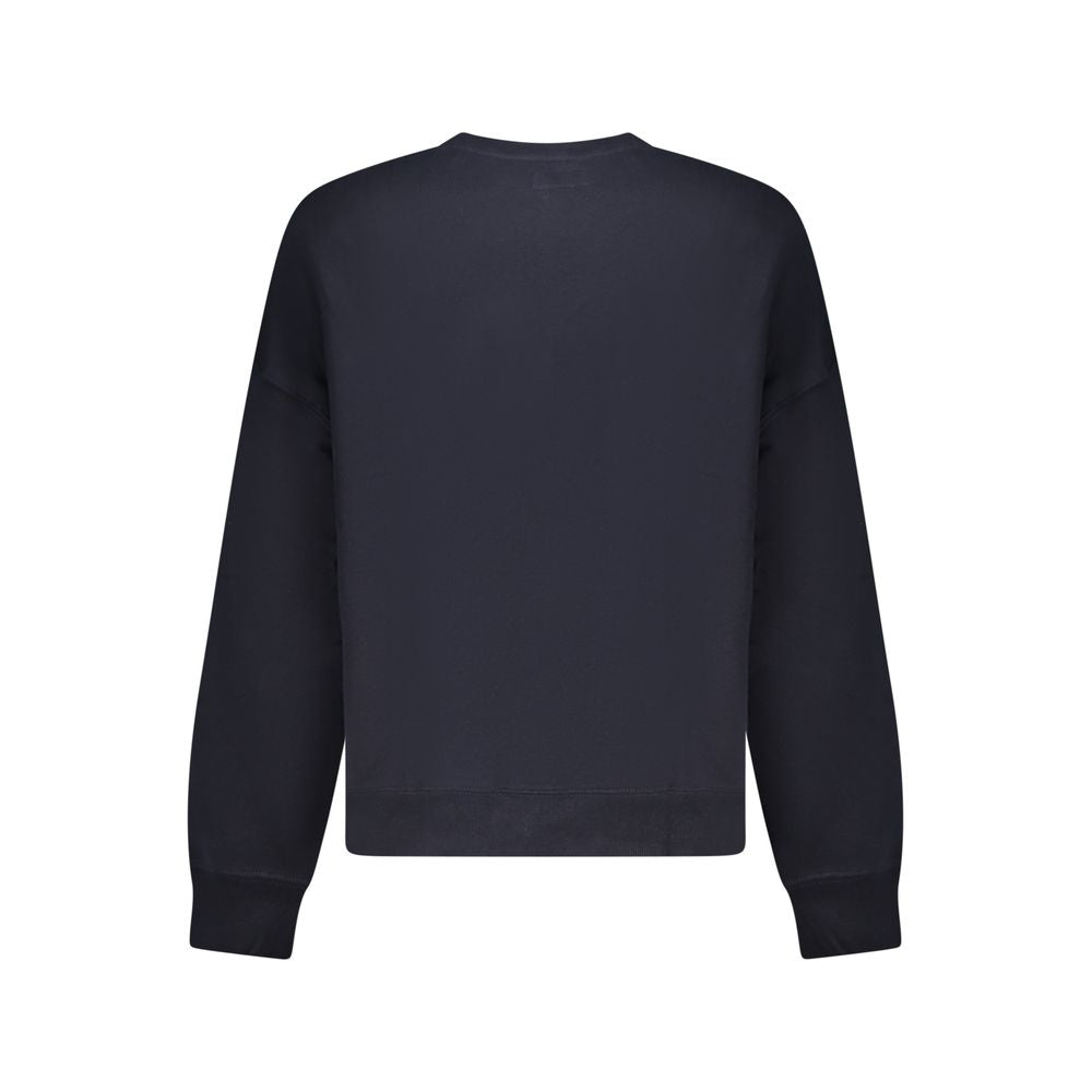 Blue Cotton Men Sweater Guess Jeans