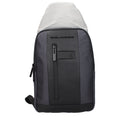 Gray Fabric Backpacks Piquadro