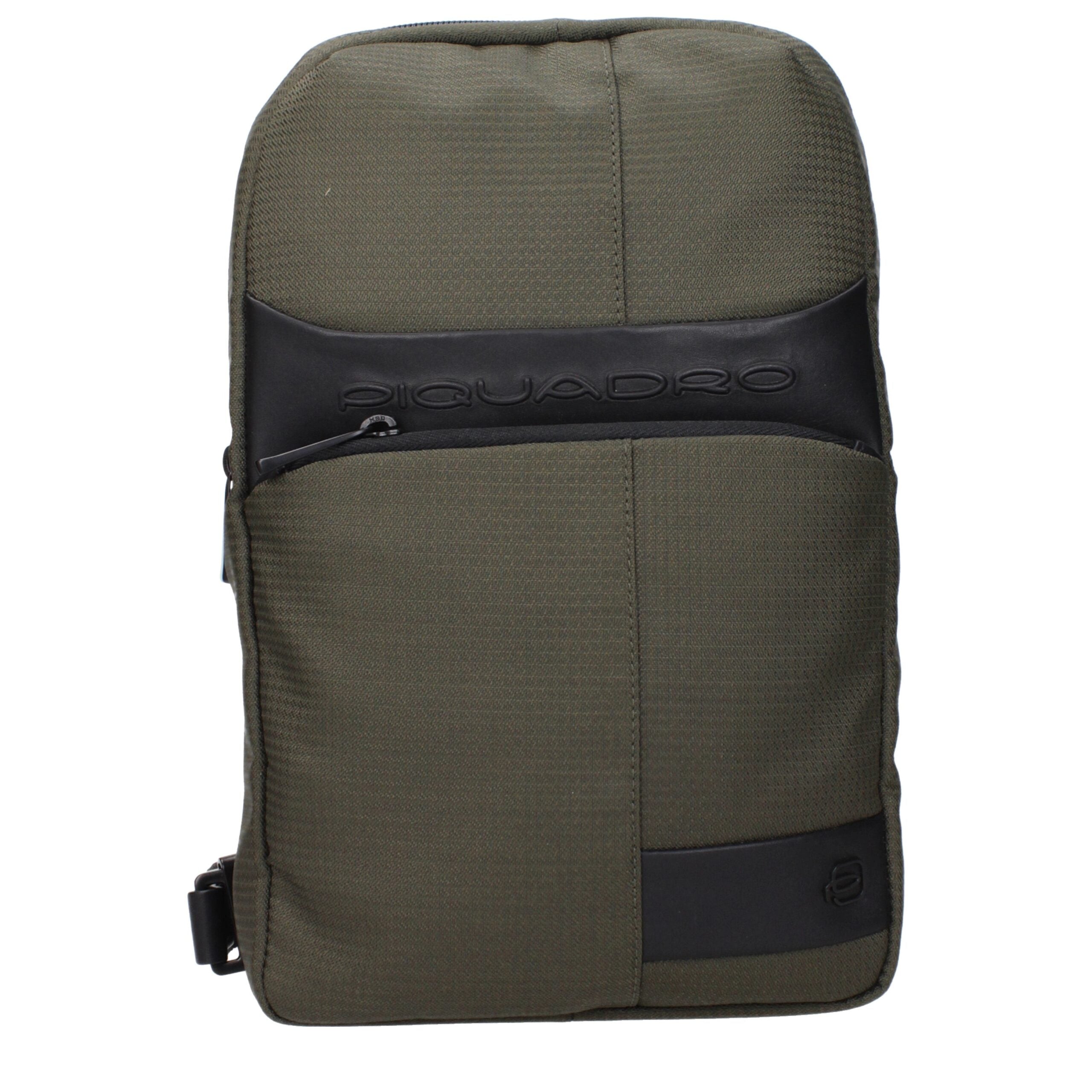 Green Fabric Crossbody Bags Piquadro