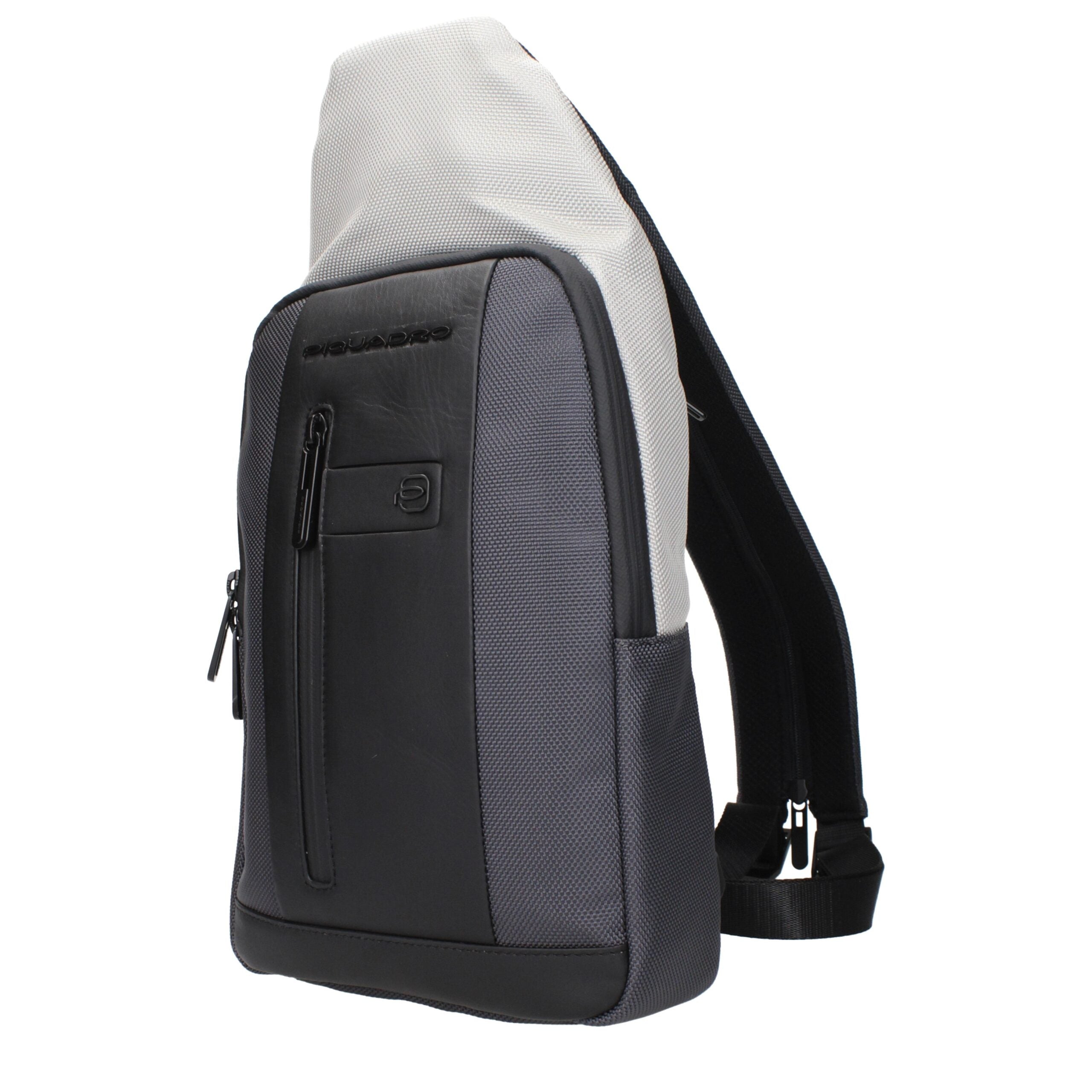 Gray Fabric Backpacks Piquadro