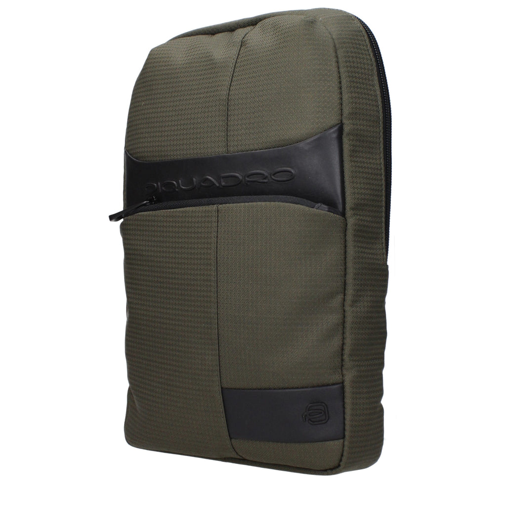 Green Fabric Crossbody Bags Piquadro