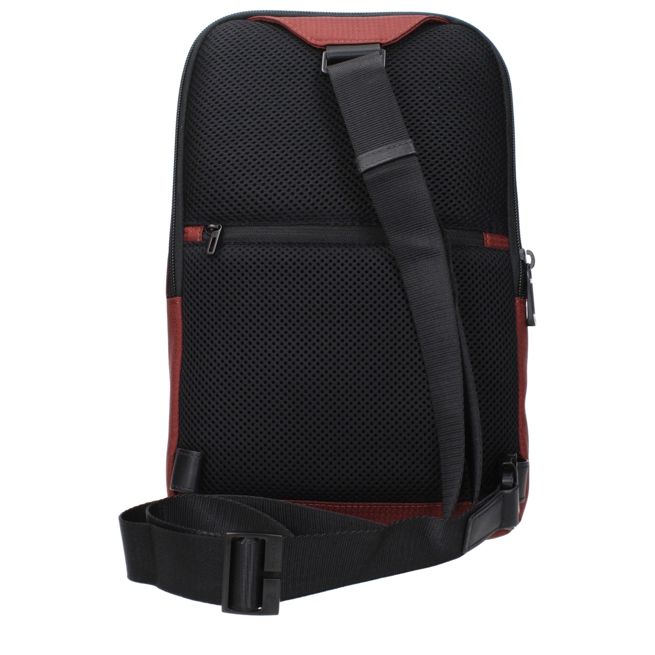 Red Fabric Crossbody Bags Piquadro