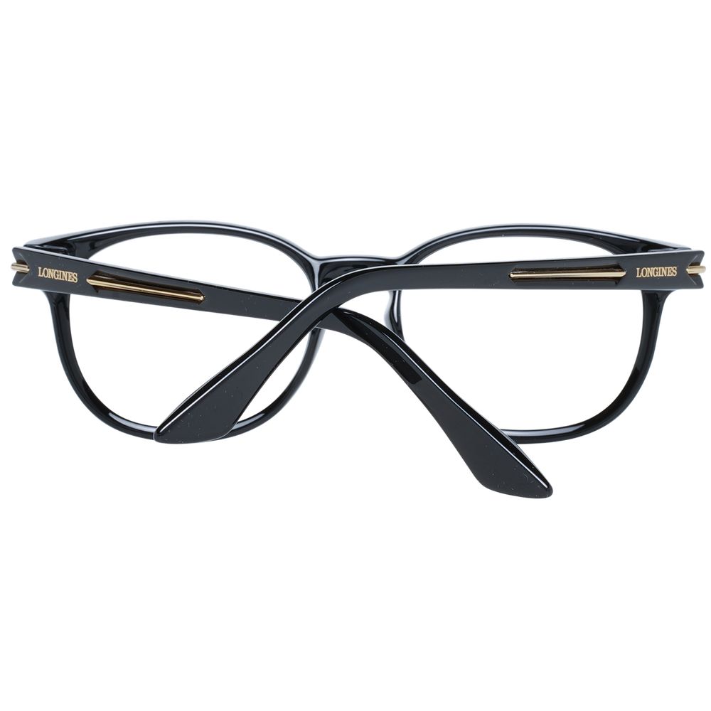 Black Unisex Glasses Frame Longines