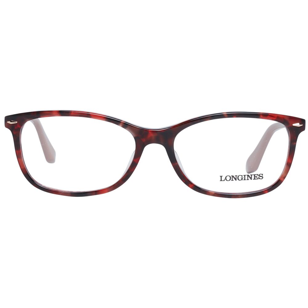 Red Women Glasses Frame Longines