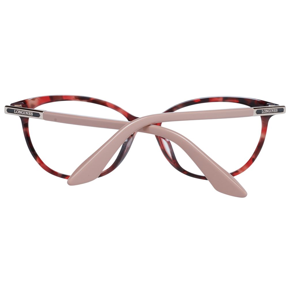 Red Women Glasses Frame Longines