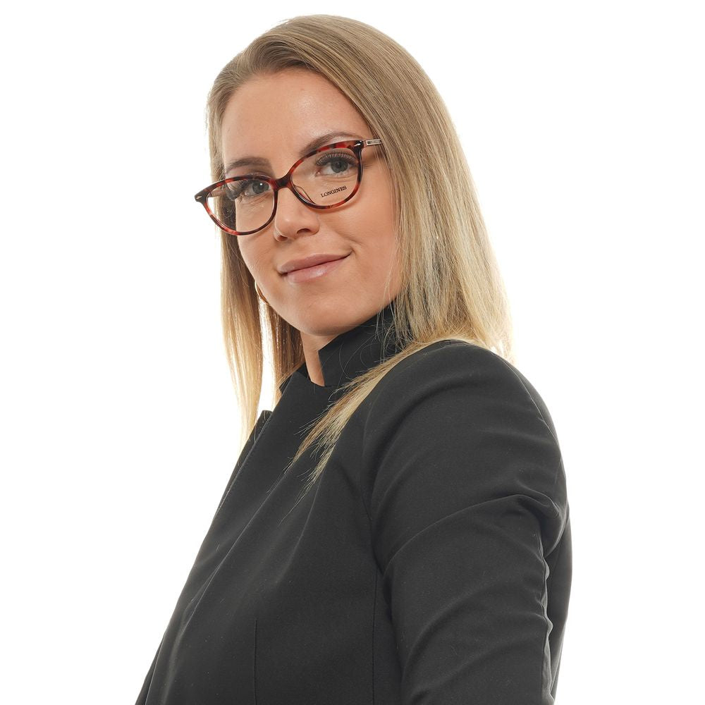Red Women Glasses Frame Longines