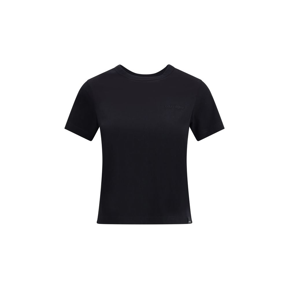 Embroidered logo T-Shirt Courrèges