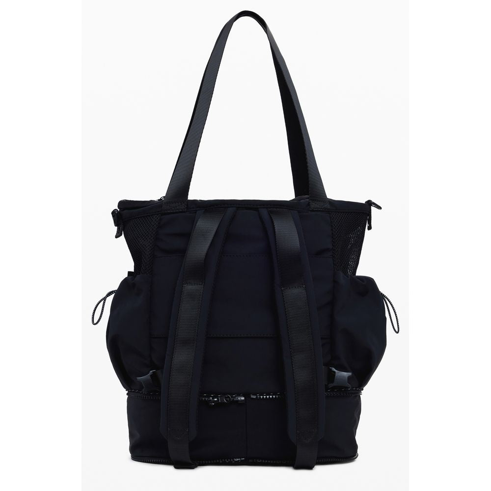 Black Polyester Women Handbag Desigual