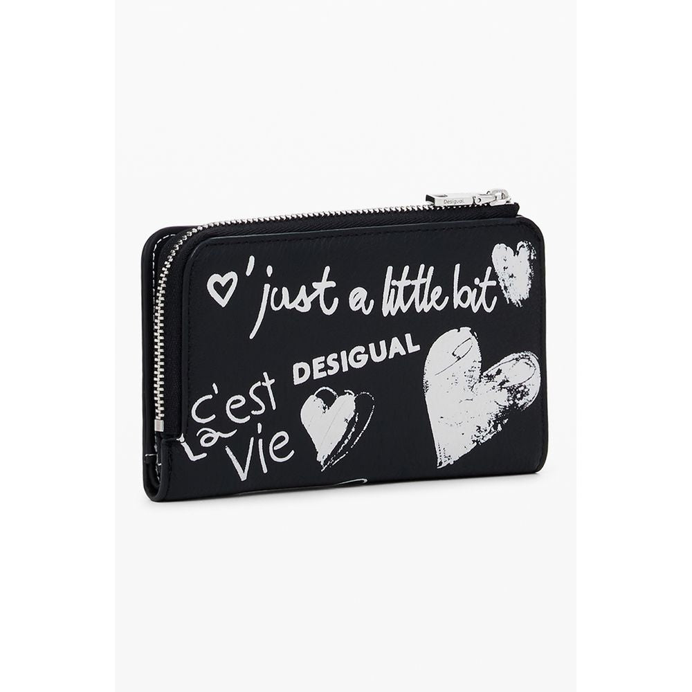 Black Polyethylene Women Wallet Desigual
