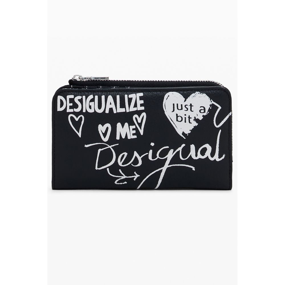 Black Polyethylene Women Wallet Desigual
