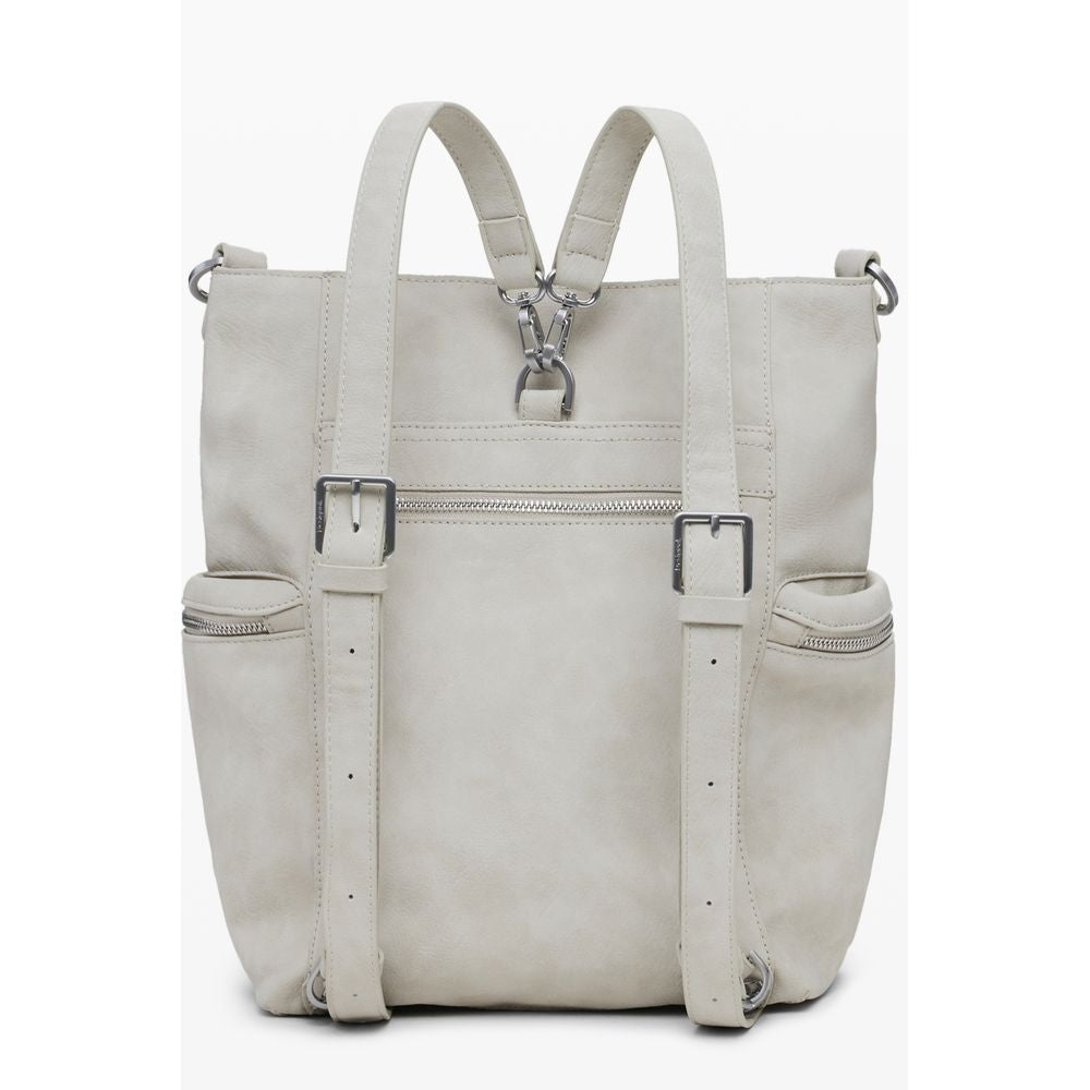 Beige Polyethylene Women Backpack Desigual