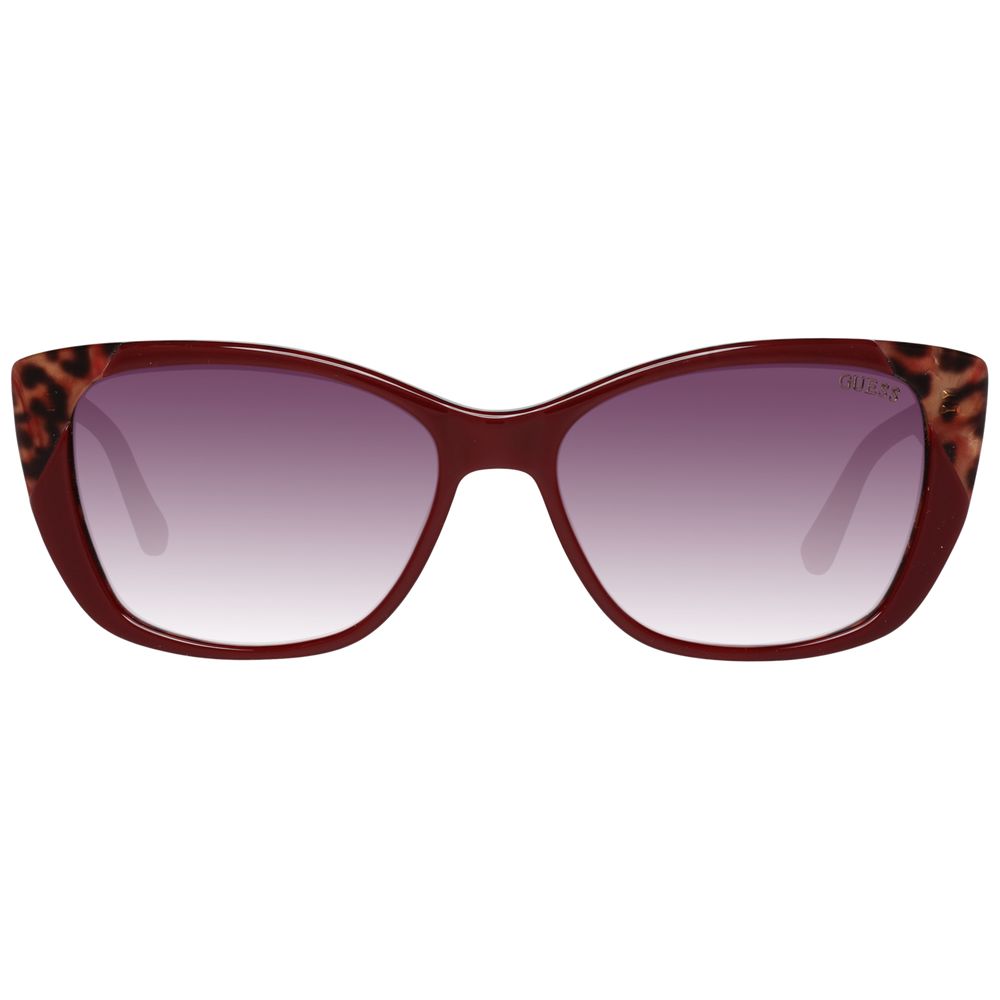 Burgundy Women Sunglass Guess