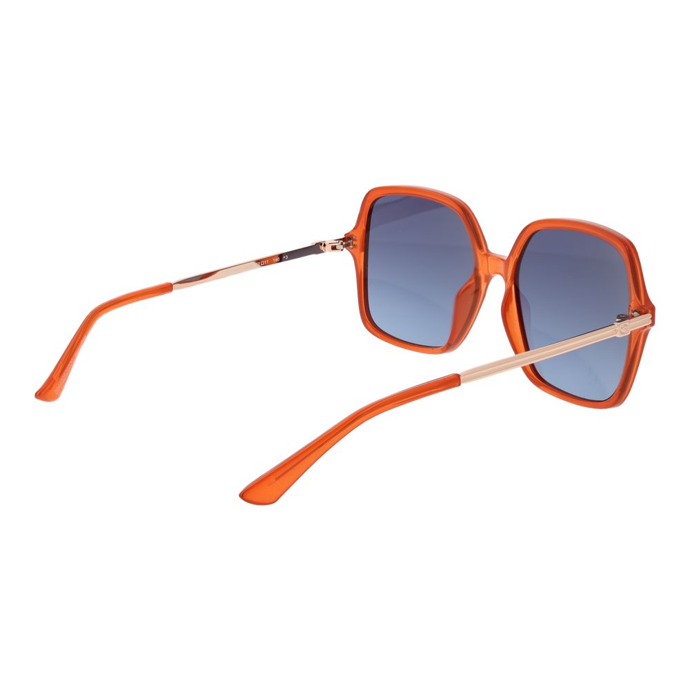 Orange Women Sunglass Guess