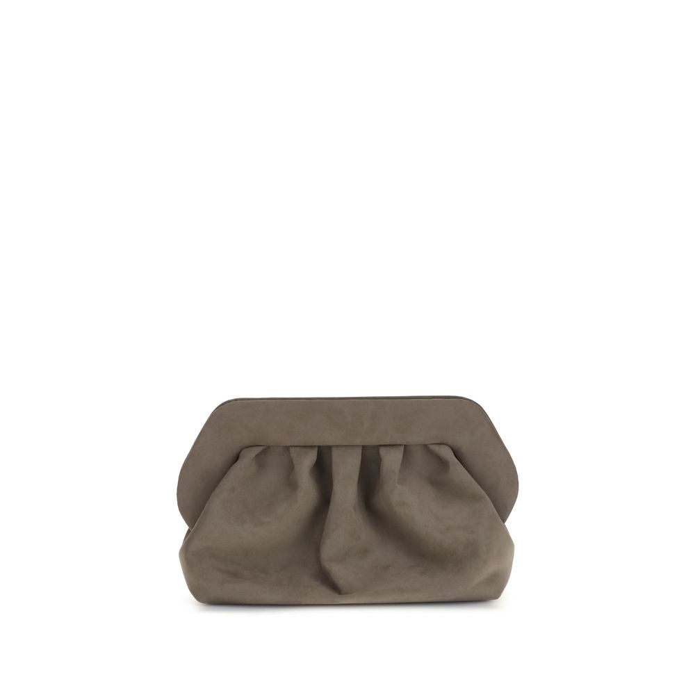 Bios suede Clutch Bag THEMOIRè