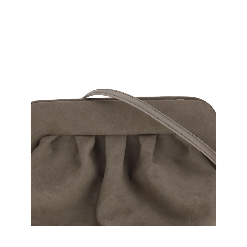 Bios suede Clutch Bag THEMOIRè