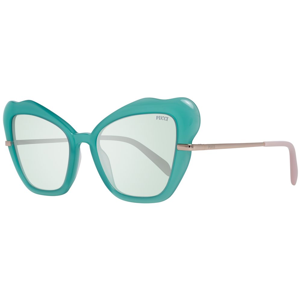 Turquoise Women Sunglass Emilio Pucci