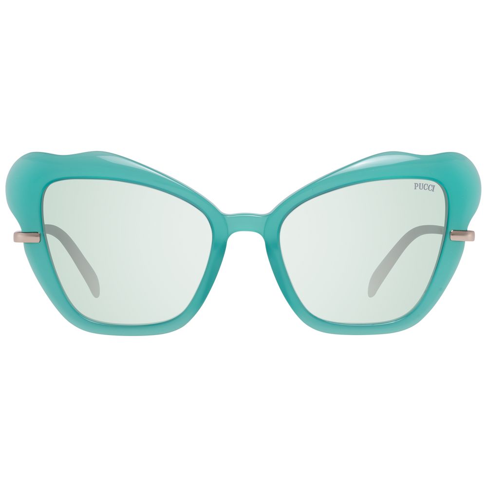Turquoise Women Sunglass Emilio Pucci