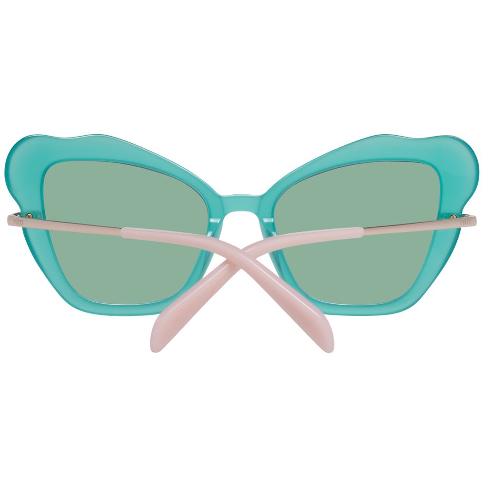 Turquoise Women Sunglass Emilio Pucci