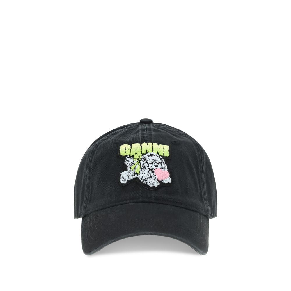 Puppy Baseball Cap Ganni